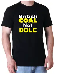 Британский уголь не дол лозунг ямы футболка с капюшоном различные цвета различные размеры Новая унисекс Забавные топы Бесплатная доставка
