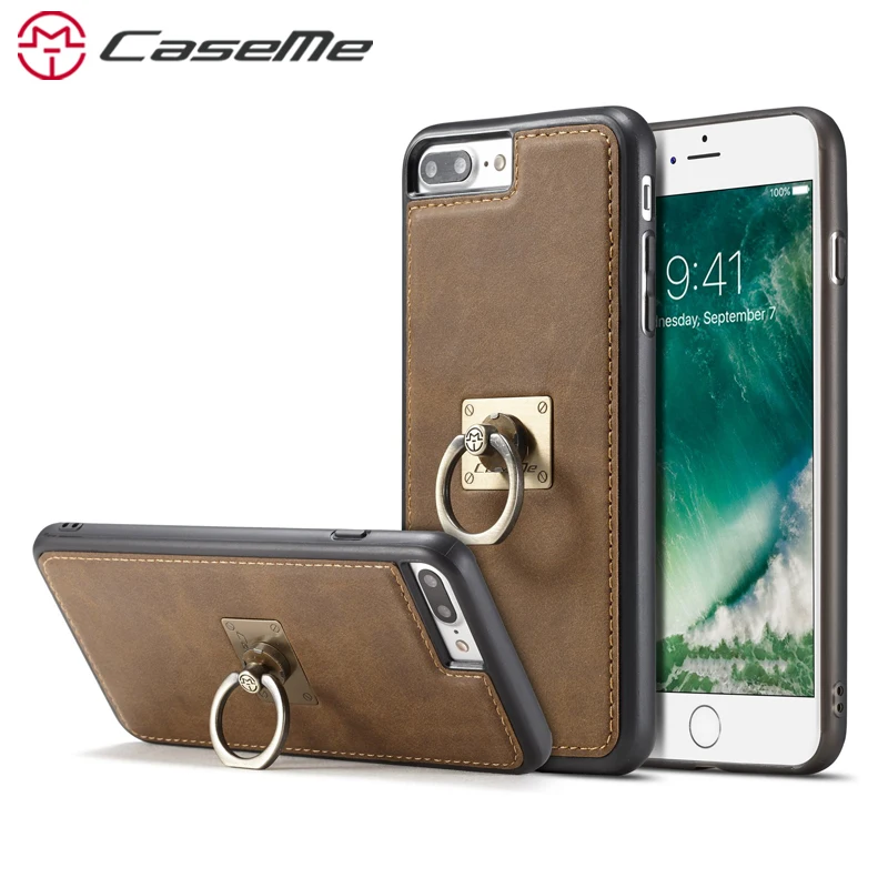 Coque Apple IPhone 7 6 6s Leather Stand Flip Cover Back Phone case For Samsung S7 Edge S8 Plus |
