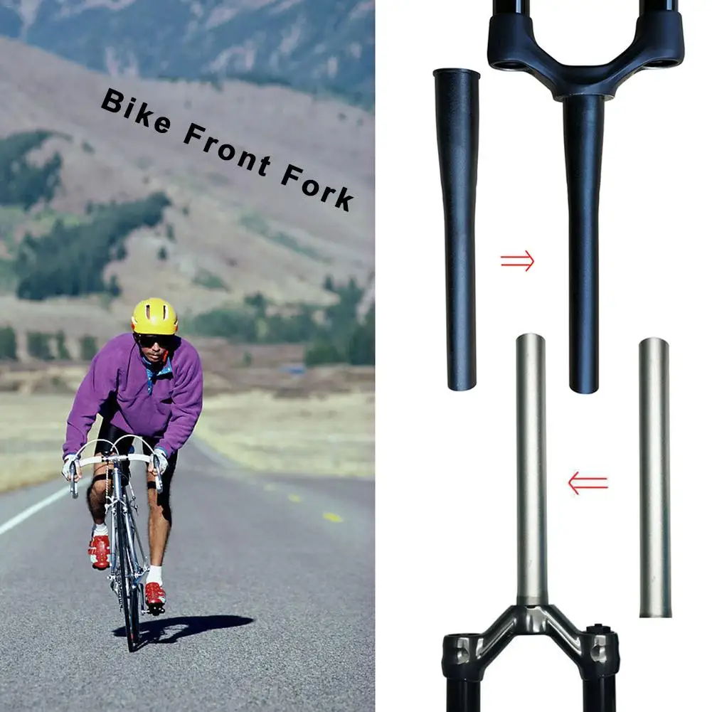 

Carbon Bicycle Disc Brake Bicycle Front Fork For FOX Rockshox Repair Parts Lengthened Straight Tube Cone Tube Front Fork Head