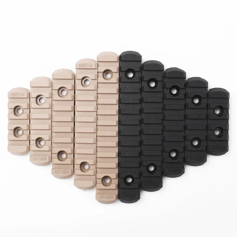 5 قطعة/المجموعة التكتيكية الادسنس البوليمر Picatinny السكك الحديدية M-LOK ل مو Handguard الليزر نطاق الصيد اكسسوارات