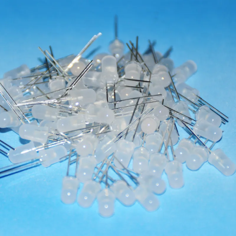 New Light Emitting Diode DIY RC Round 25pcs 5mm Red Diffused LED