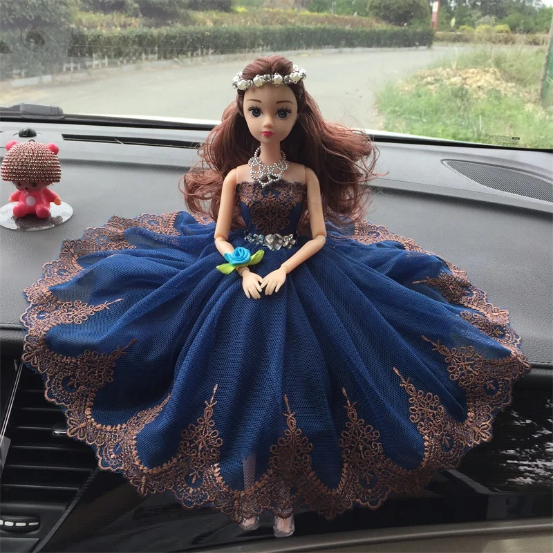 Новые аниматоры куклы принцесса кукла с коробкой Белоснежка Ариэль Рапунцель Золушка Аврора куклы Белль для девочек - Цвет: color24