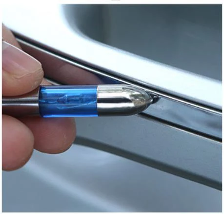CHIZIYO Авто Мини Пуля антистатические электричество Eliminator для удаления брелок статический устранение стержень - Название цвета: Синий