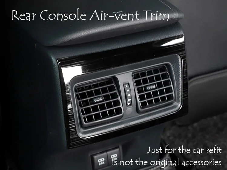Для Toyota Camry XV70 Автомобильная задняя консоль кондиционера Выходная крышка декоративная отделка подходит только для масляной модели