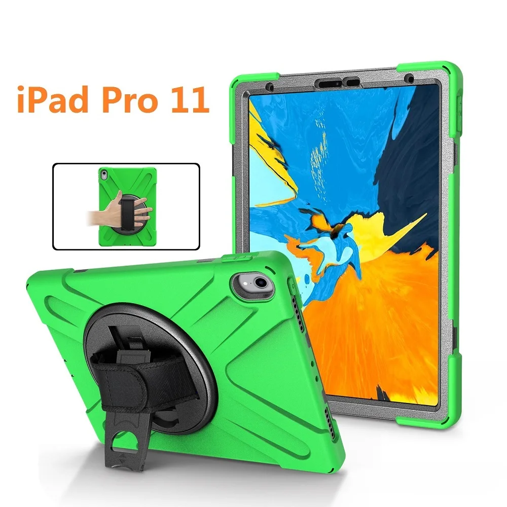 Защитный чехол для iPad Pro 11 новый силиконовый из ПВХ с возможностью поворота на 360