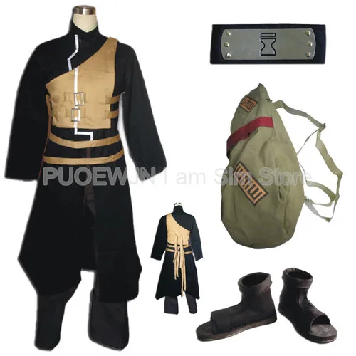 

Hot Naruto Sabaku No Gaara cosplay costume full set Halloween Costume