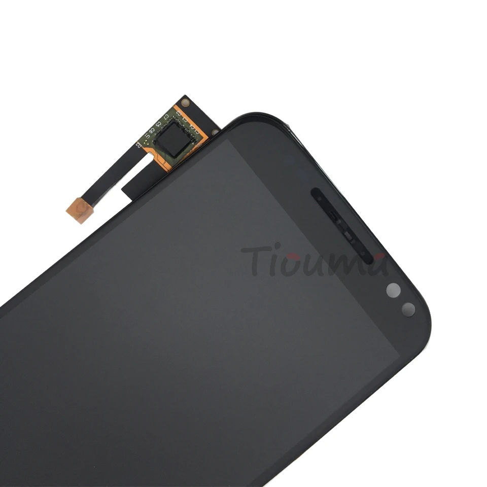 Moto X Style  LCD Display With Frame black (17)