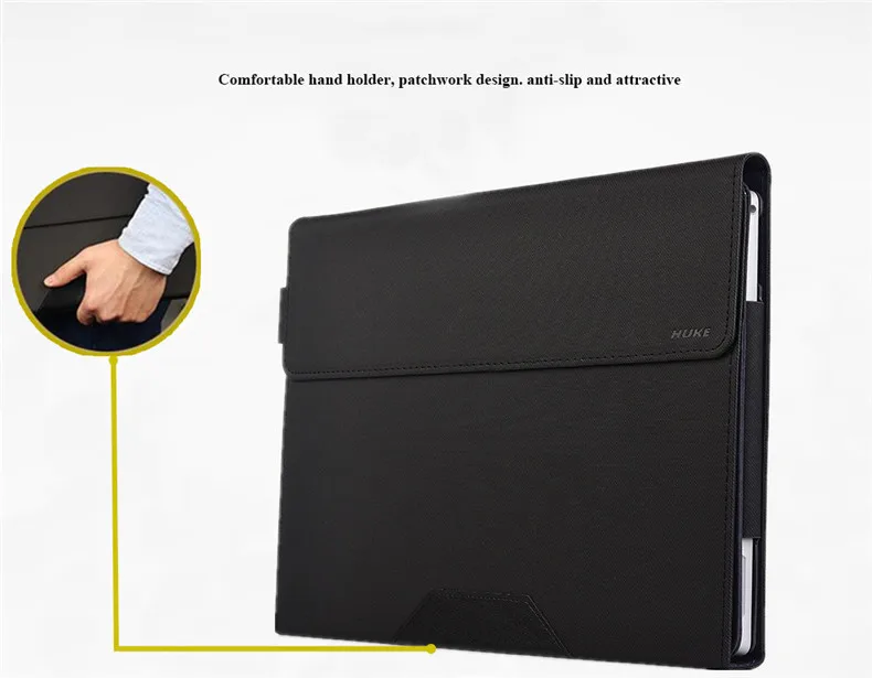 Чехол для ноутбука microsoft Surface Pro 5, складная подставка, защитный чехол для Surface Pro 4, роскошный чехол из искусственной кожи