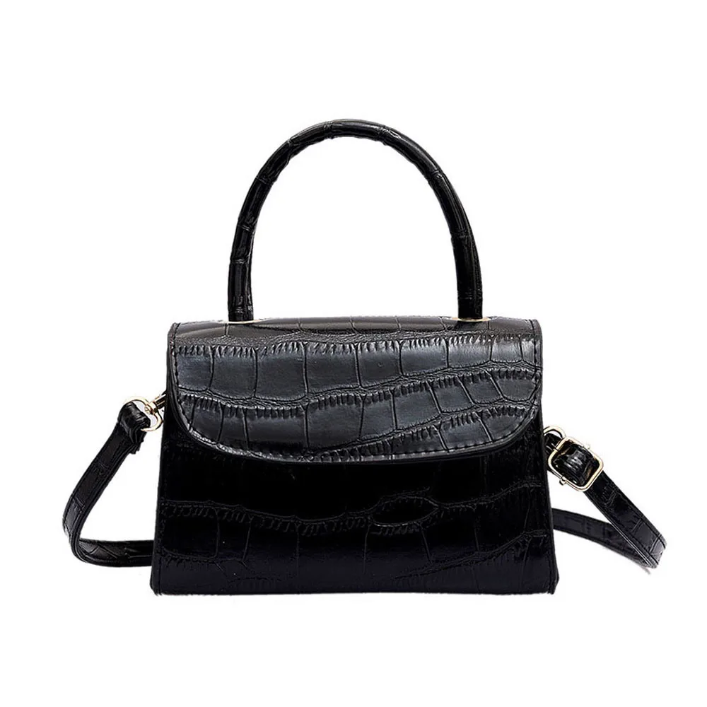 MOLAVE сумки модные женские сумки простые однотонные сумки на плечо застежка для сумки телефона сумки пакеты Органайзер 9326 - Цвет: Black