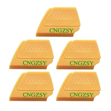 5 шт./лот инструмент для установки упаковки мобильный экран протектор маленький скребок пластиковый Ракель 5x4 см мини размер многофункциональный нож 5A14