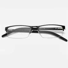Роскошные деловые мужские и женские очки для чтения, металлические полуоправы, очки для дальнозоркости с рецептом+ 1,5+ 2,5+ 3,0+ 3,5