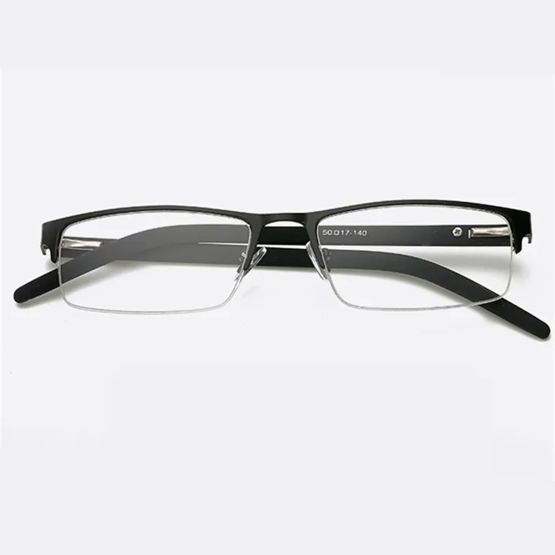 

Luxury Business Men Women Reading Glasses Metal Half Frame Hyperopia Eyeglasses With Prescription +1.5 +2.5 +3.0 +3.5