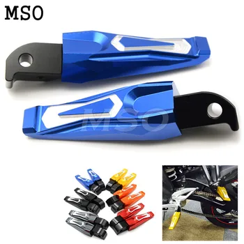 

Motorcycle CNC Rear Passenger Foot Peg Footrests FOR YAMAHA MT-01 MT-07 MT-09 TMAX500 TMAX530 YZFR3 YZFR25 R300 R250 R1 R6