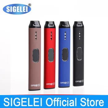 

Vape pen pocket electronic cigarette kit Original Sigelei Compak range Compack pen mod and tank Internal Battery