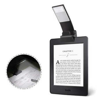 

Portable Foldable Book Light with Magnet Fixing Clip Push Button Switch Mini Reading Light Button Cell LED Lamp Night Light