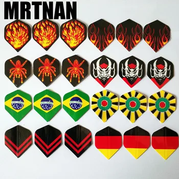 

24PCS cool darts tail darts accessories feather mixed style professional darts wing tail outdoor sports