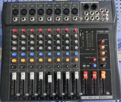 Consola de sonido Real Pro CT80S USB, mezclador de DJ de 8 canales para  mezclador de escenario Grande, buena calidad|mixer mixer|mixer consolemixer  dj - AliExpress