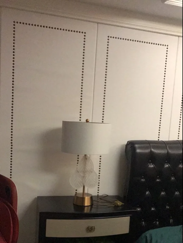 Conduziu a Lâmpada de Mesa para Sala Folha de Vidro Luxo Arte Deco Estar Única Pvc Tons Lâmpada Mesa Estudo Sala Leitura Luz Lamparas 17 Luxo arte deco conduziu a lâmpada de
