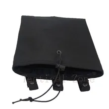 Мягкая пневматическая пушка тактический инструмент свалка падение мешок восстановление черный нейлоновый мешок подсумок в стиле милитари Mag Охота наружные аксессуары