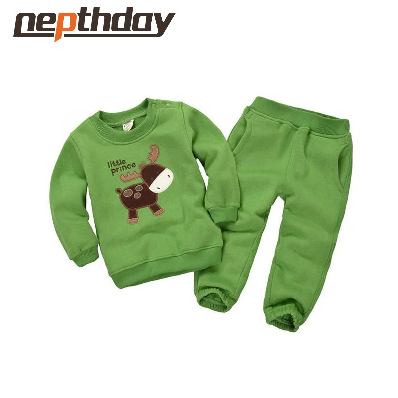 

2016 Spring&Autumn Children Boy&Girl Clothing Set Baby Casual Sports Cute Animal Pattern Costume Kids Clothing Set Suit 15-333