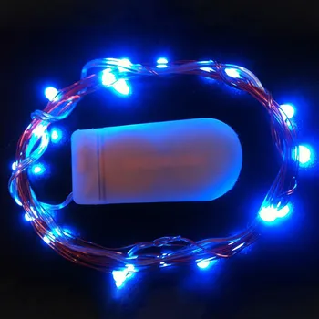 

4M LED Light Garland Button Cell Powered Silver Mini Fairy Street Garland With Beads Light String Decor for Wedding Coffee house