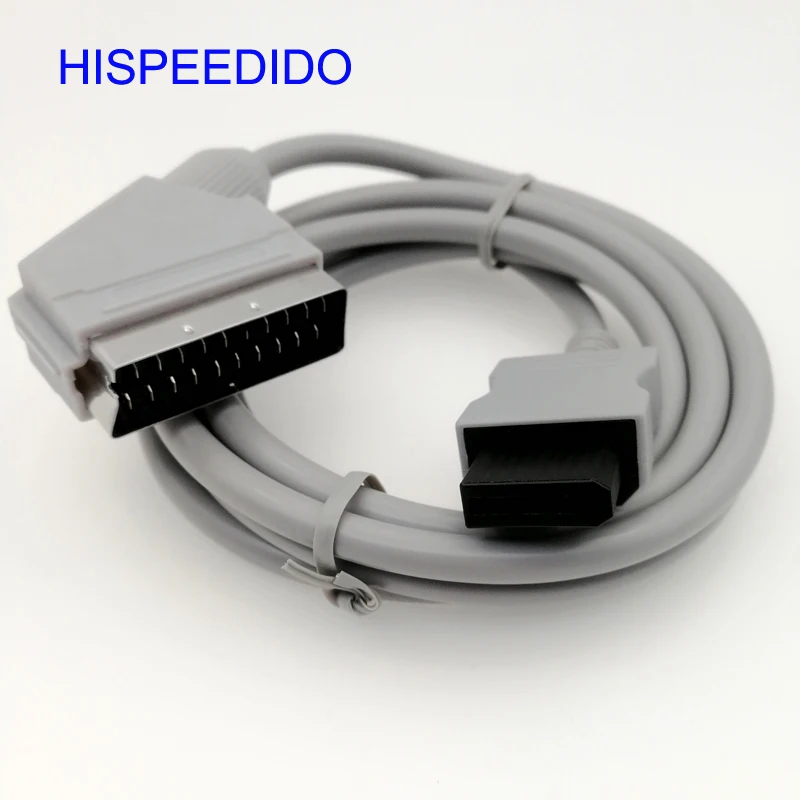 HISPEEDIDO Высокое качество реального RGB Scart видео HD HDTV AV патч-корд кабель RGB SCART LEAD для nintendo wii консоли видеоигры