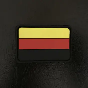 

5pcs High Quality Rubber Germany Flag Patch 3D PVC Tactical Badge Hook Military Shoulder Emblem Combat Armband Army Brassard