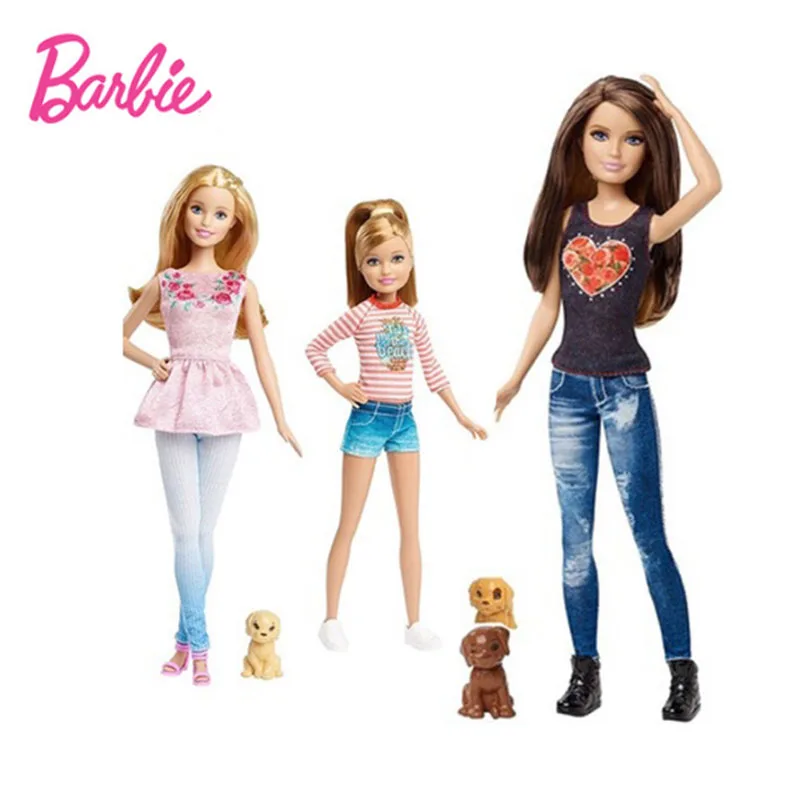 barbie and sisters dolls