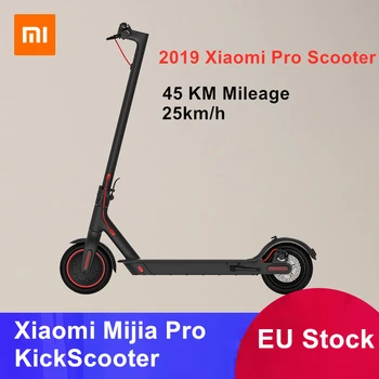 

EU Stock Original Xiaomi Mijia Pro KickScooter Foldable 45 KM Mileage Smart Electric Scooter Hoverboard Lightweight Skateboard