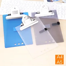 2 шт./лот пластиковым зажимом клип файл A4/A5 папка пластина Pad металла Билл клип доклад крышку позвоночника бар офис Канцелярские Принадлежности