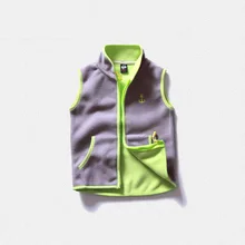 2017 spring autumn baby boys girls fleece soft vest coat children fashion vest jackets clothing for 2 3 4 5 6 7 8 years okd kids spring autumn jackets for boys girls classics letter children baseball outerwear 2 3 4 5 6 7 8 years kids coat black red