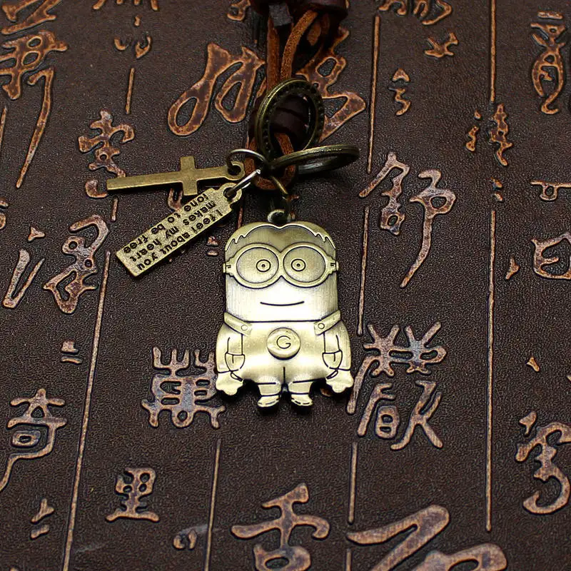 Новинка 2019 модное мужское ожерелье XiongHang из искусственной кожи популярное для