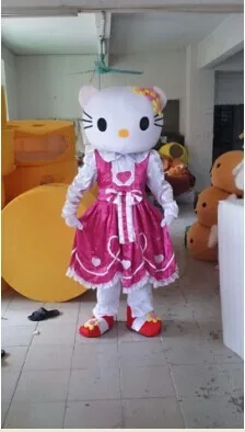 Высококачественный талисман Hello Kitty BING RUI CO костюм талисмана без картона