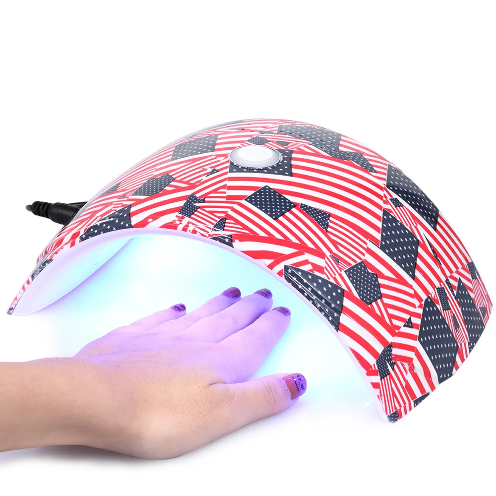 36 Вт Светодиодный светильник УФ-сушка для ногтей Светодиодный УФ-лампа для ногтей гель-Сушилка Гель-отверждения лампа для полировки ногтей белый свет маникюрная лампа Инструмент для ногтей