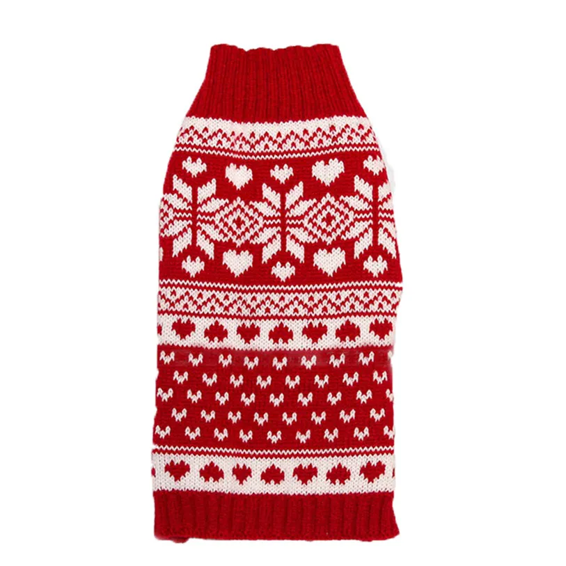 Chistmas Dog Clothes Warm Puppy Pet Jacket Coat Winter Dog Clothes Cute Snow Sweater Clothing For Small Dogs Chihuahua #F#40OT10 (5)