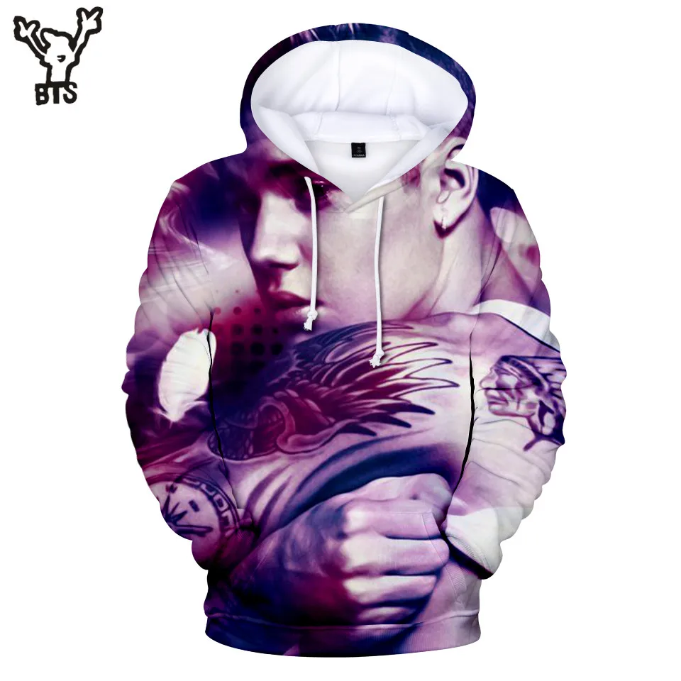 Singer Justin Bieber Portrait 3D Popular Cool Anime Print Sweatshirt Hoodies Men Women Fashion Streetwear Hip Hop Fans Clothes