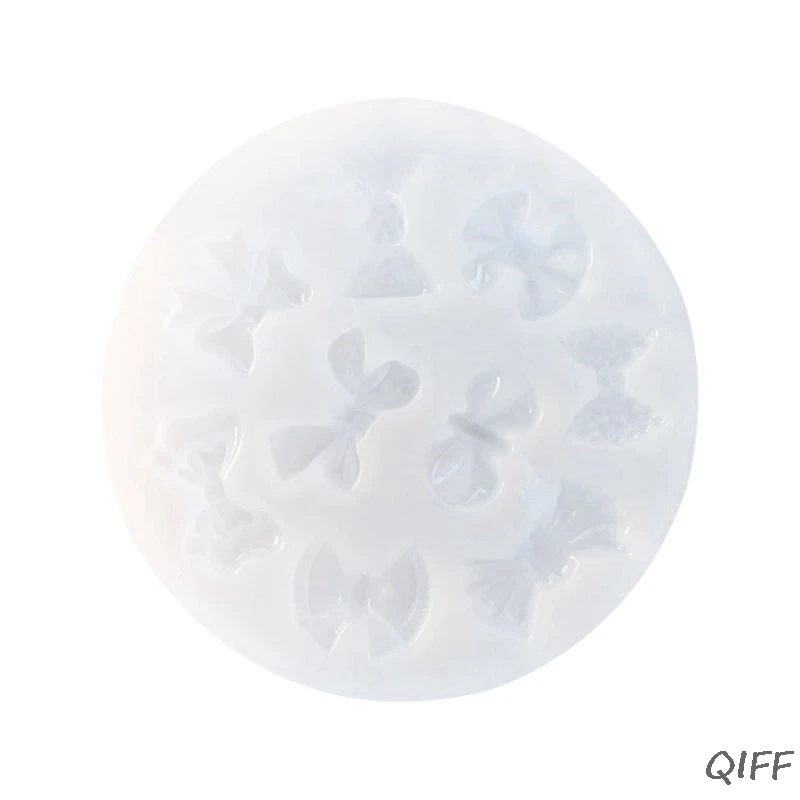 

Mini 3D Bow Shape Epoxy Resin UV Glue Crafts Silicone Mold Creative DIY Art Pendant Brooch Jewelry Tool Manual Gift Accessory