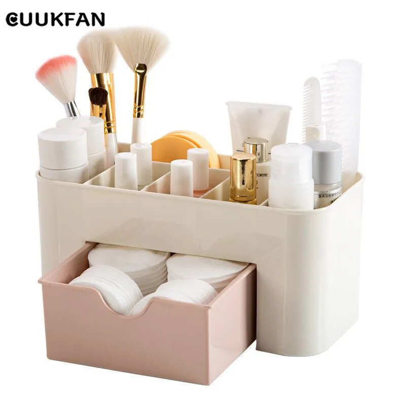 

Cosmetics Organizer Multifunctional Container Cosmetic Makeup Cotton Pad Organizer Jewelry Storage Box