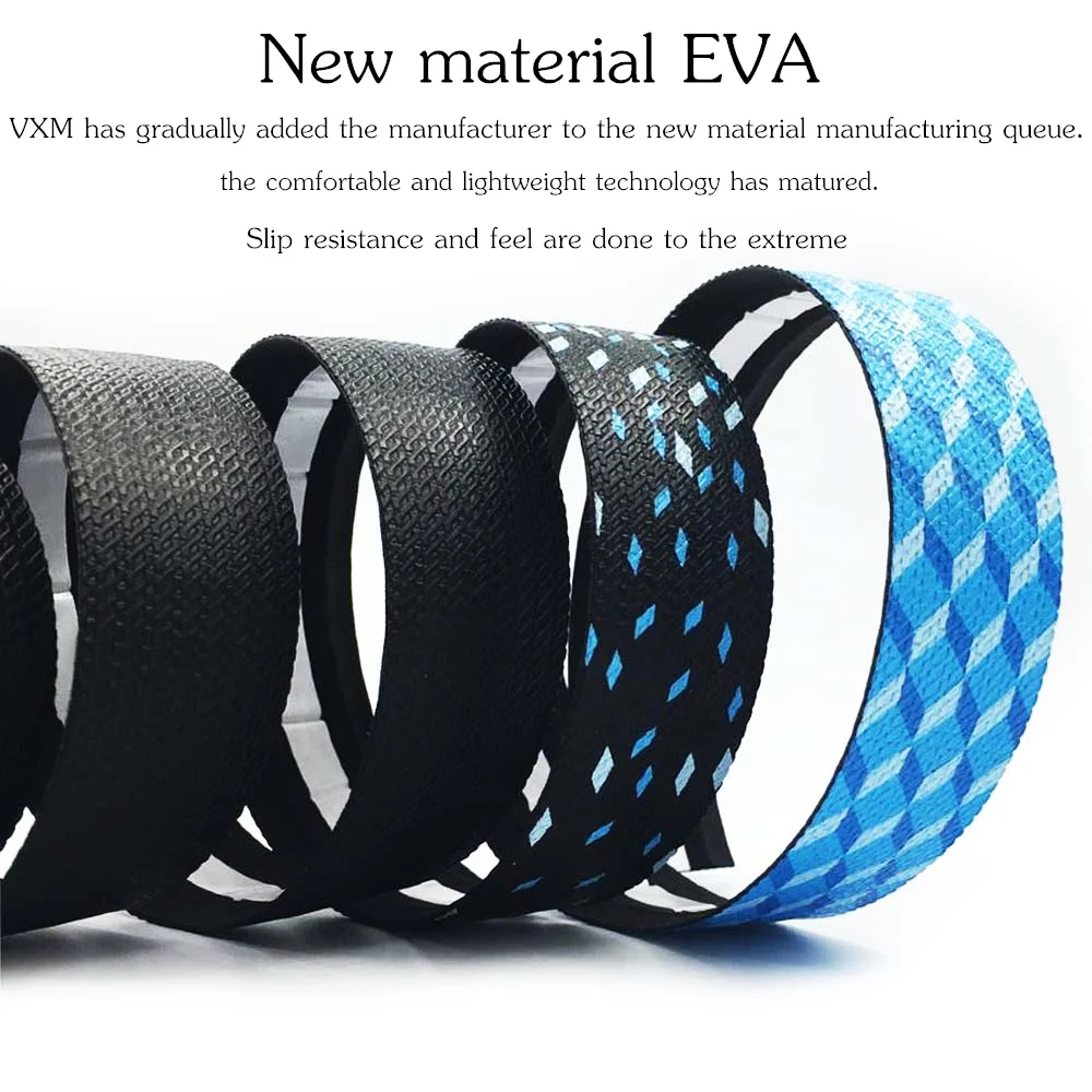 VXMSoft Road Bike Bicycle Handlebar Cork EVA PU Bar Tape Professional Cycling Damping Anti-Vibration Wrap With 2 Bar Plug