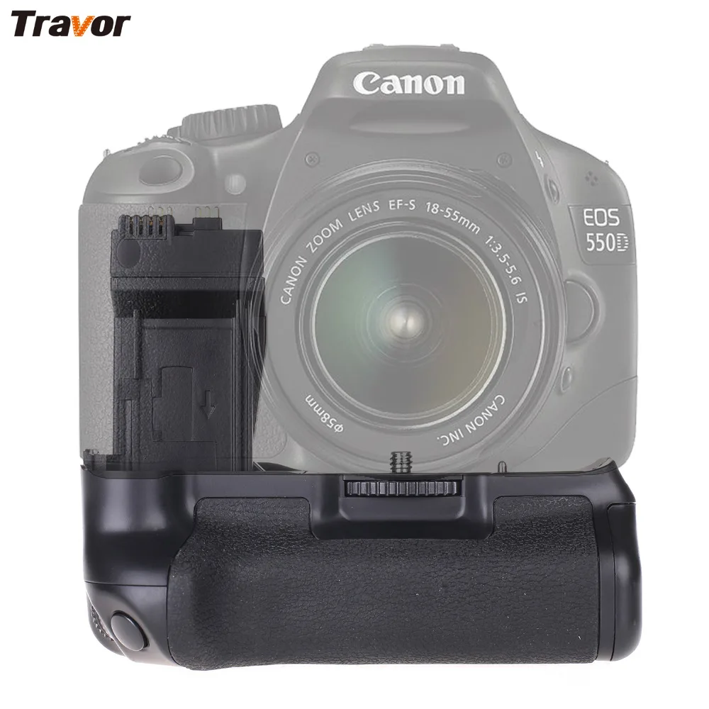 

Travor Camera Vertical Battery Grip Holder BG-E8 For Canon DSLR EOS 550D 600D 700D T2i T3i T4i T5i Work With LP-E8 Battery