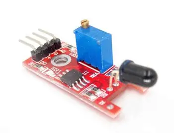 

10pcs 4pin KY-026 IR Flame Sensor Fire Detection Module Detects Infrared Receiver Diy Starter Kit for arduino
