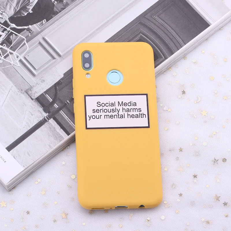 Силиконовый чехол для телефона Xiaomi Mi Redmi Note 5 6 7 8 9 10 lite Pro Plus социальные