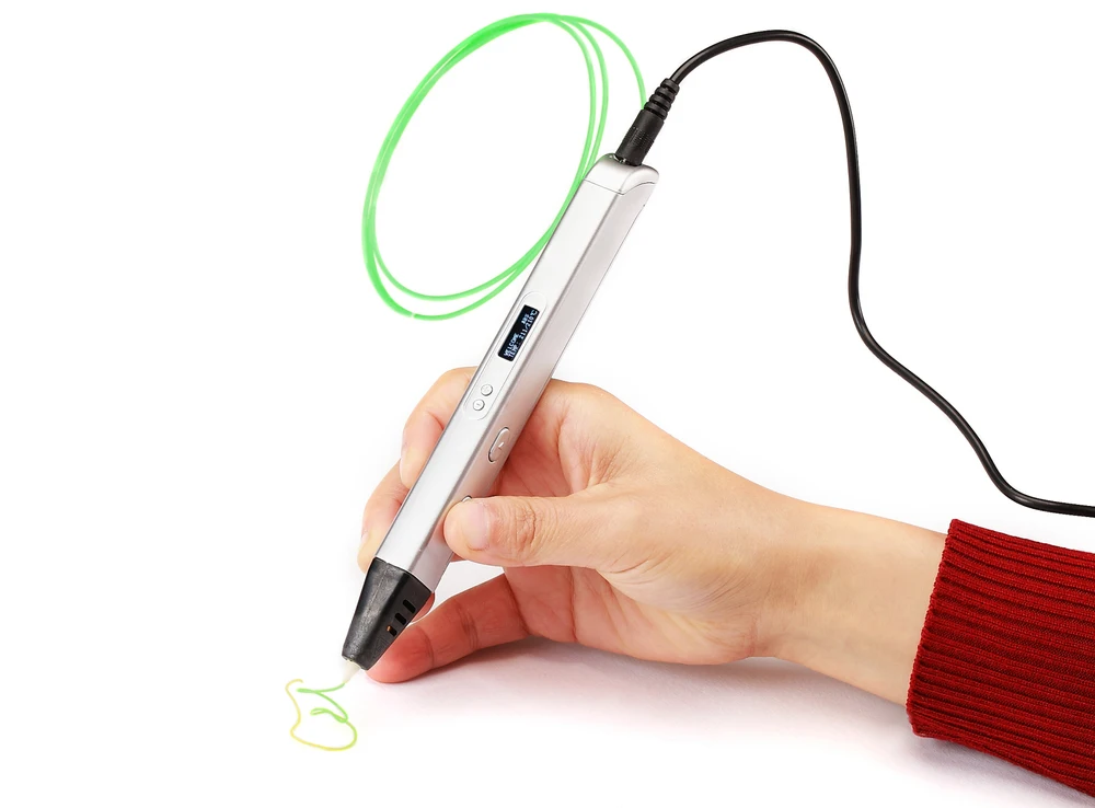 Lihuachen 3D Ручка для печати и oled-дисплей 3D Ручка для рисования креативный граффити Искусство ремесло производство и образование ABS/PLA нити
