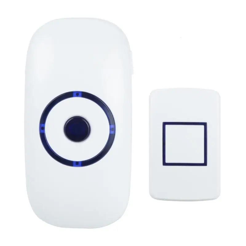 

QIACHIP EU US Plug 433MHz Wireless Remote Control Doorbell Sensor Switch Transmitter with Receiver diy kit for Smart home H4