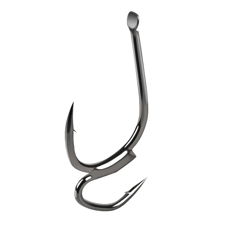 

High Carbon Steel Two Strength Tip Sharp Fighting Fishing Hook With Barbed Fish Gear For Taiwan Sea fishing hooks
