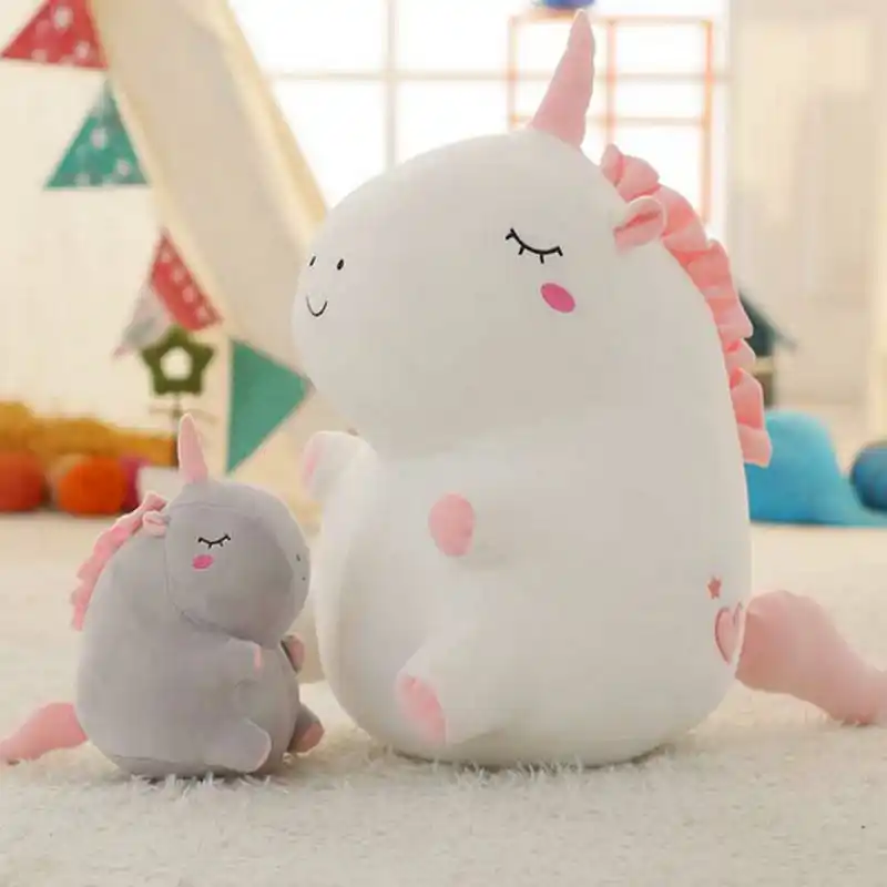 fat unicorn plush