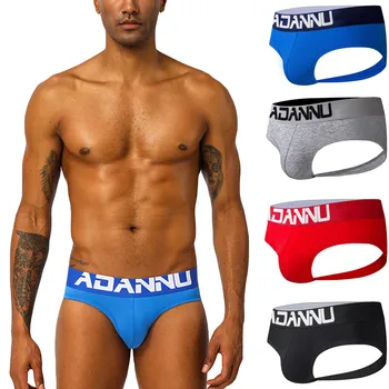 

Men's Underwear New Sexy Letter Print Low Waist Sports Soft and Comfortable Breathable Briefs Fashion Casual Daily Bragas #Z