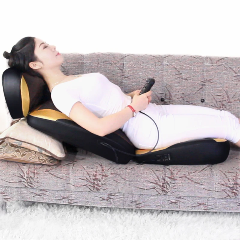12 кг супер большая массажная подушка с подогревом Высокое качество электрическое заднее массажное кресло с роликами многофункциональная Массажная подушка для всего тела