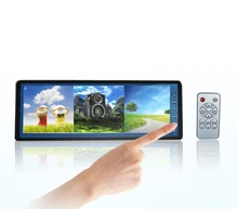 10.2 Inch Digital Touch Key Reverse Car Vehicle Rear View Rearview Mirror Monitor with 3 Split Screen with Touch Buttons