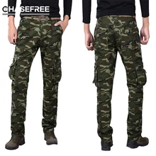 Хорошее качество военные брюки карго мужские горячие камуфляж мужские хлопковые брюки 673